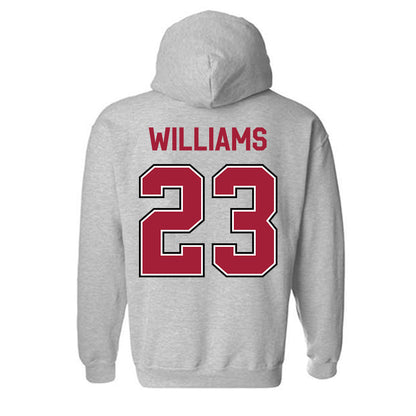 Arkansas - NCAA Football : Ian Williams - Classic Fashion Shersey Hooded Sweatshirt-1