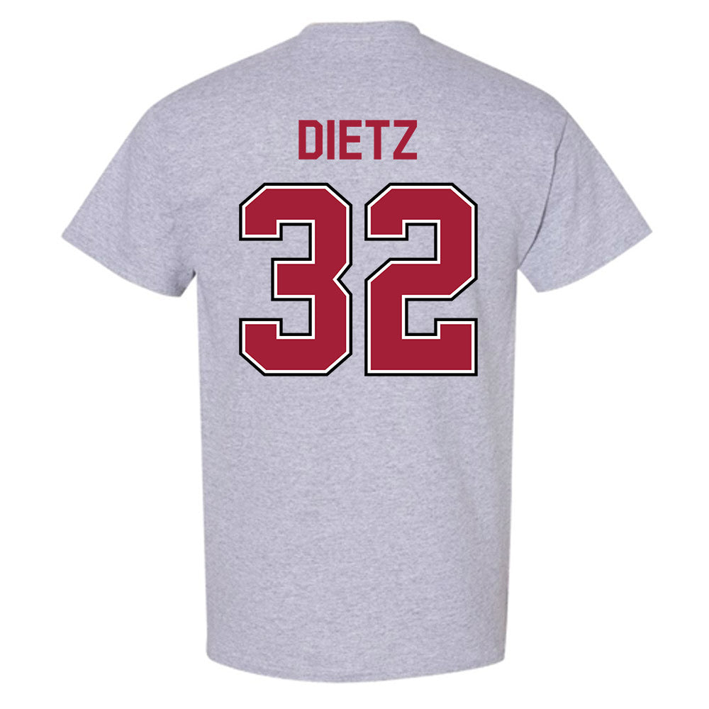 Arkansas - NCAA Baseball : Hunter Dietz - Classic Fashion Shersey T-Shirt-1