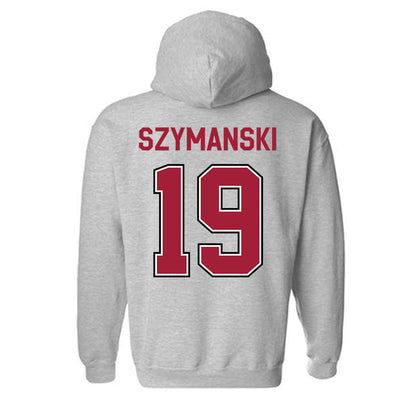 Arkansas - NCAA Women's Soccer : Paige Szymanski - Classic Fashion Shersey Hooded Sweatshirt-1