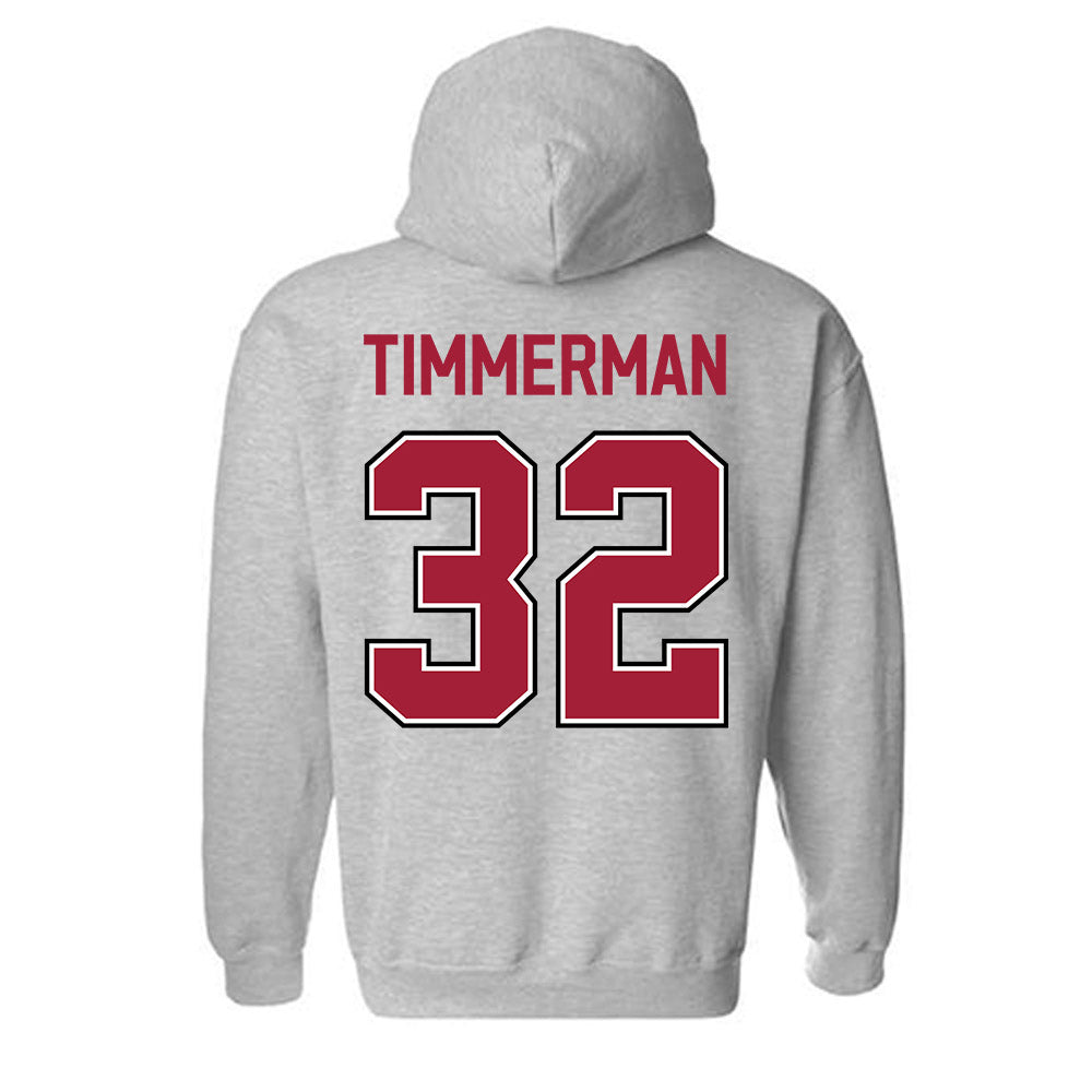 Arkansas - NCAA Softball : Saylor Timmerman - Classic Fashion Shersey Hooded Sweatshirt-1