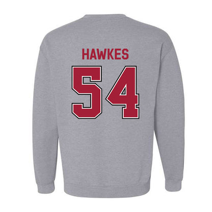 Arkansas - NCAA Football : Adam Hawkes - Classic Fashion Shersey Crewneck Sweatshirt-1