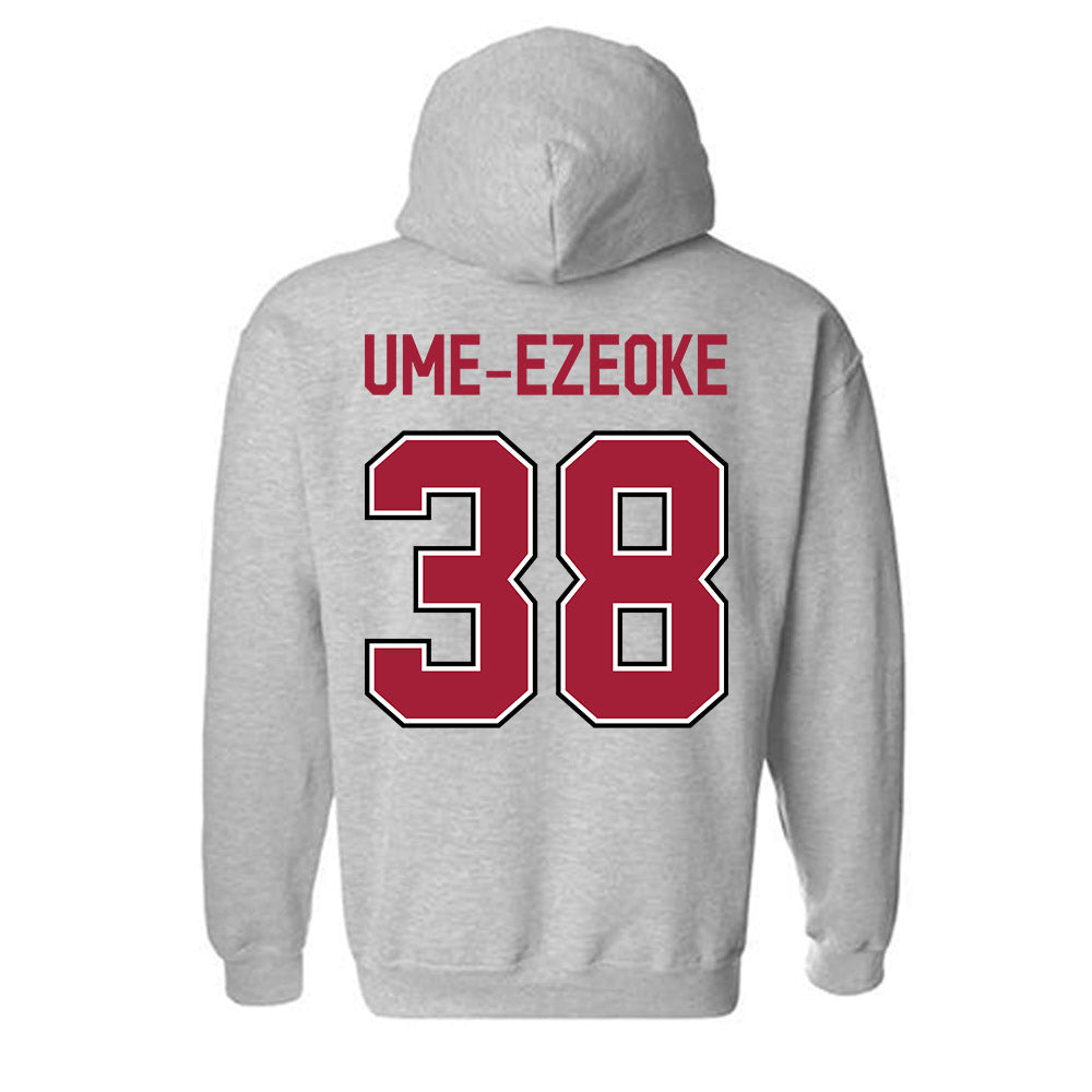 Arkansas - NCAA Football : Bradley Ume-Ezeoke - Classic Fashion Shersey Hooded Sweatshirt-1