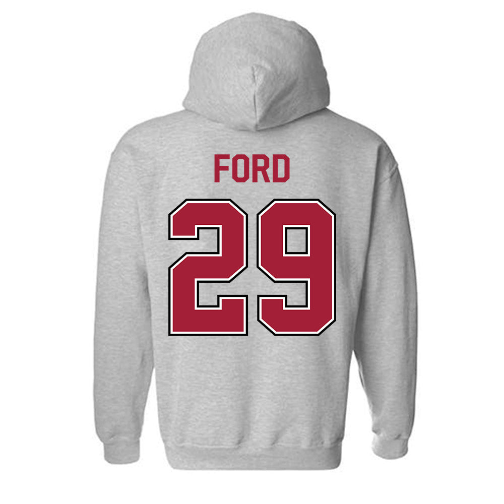 Arkansas - NCAA Football : Brandon Ford - Classic Fashion Shersey Hooded Sweatshirt-1