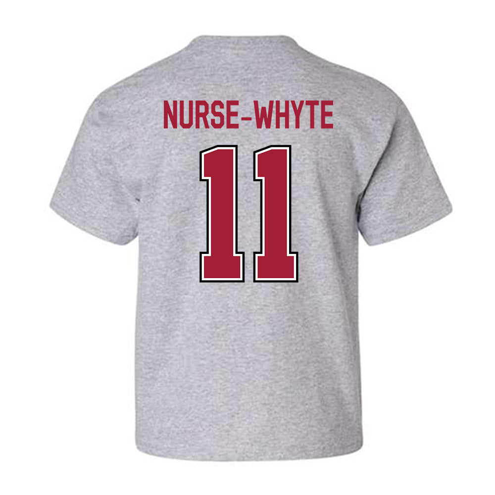 Arkansas - NCAA Women's Soccer : Aniyah Nurse-Whyte - Classic Fashion Shersey Youth T-Shirt-1