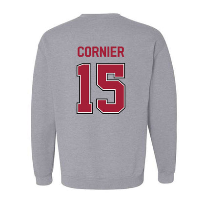 Arkansas - NCAA Women's Volleyball : Gaby Cornier - Classic Fashion Shersey Crewneck Sweatshirt-1