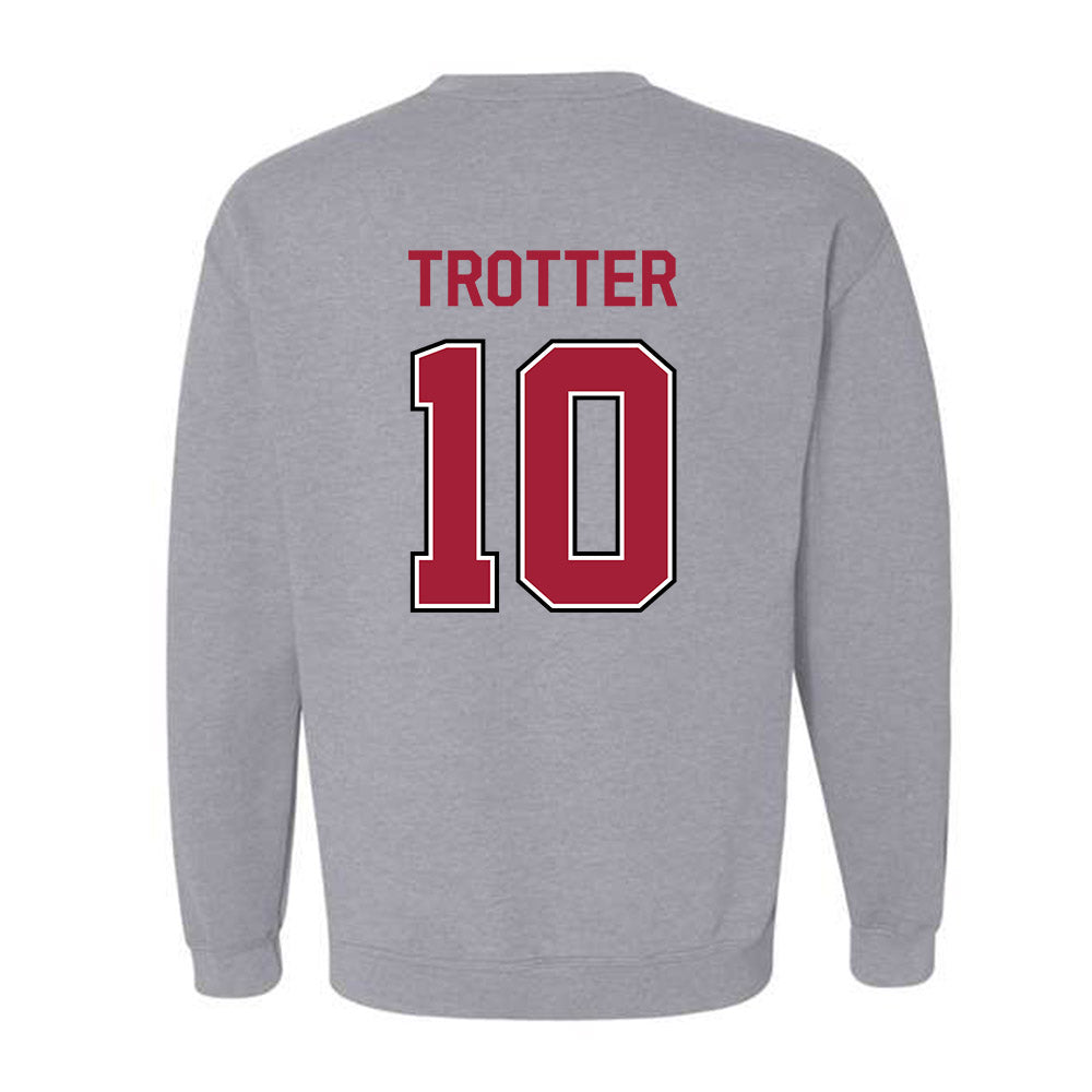 Arkansas - NCAA Football : Cade Trotter - Classic Fashion Shersey Crewneck Sweatshirt-1