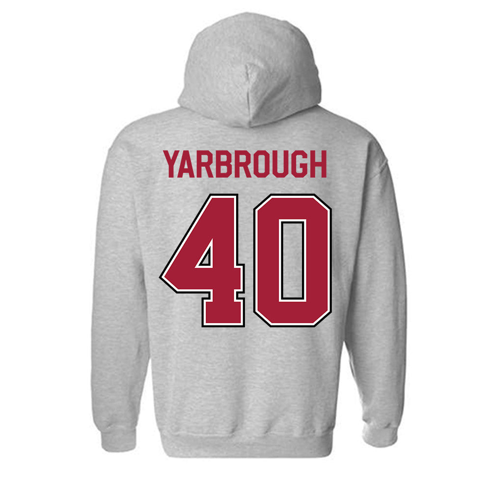 Arkansas - NCAA Football : Colton Yarbrough - Classic Fashion Shersey Hooded Sweatshirt-1