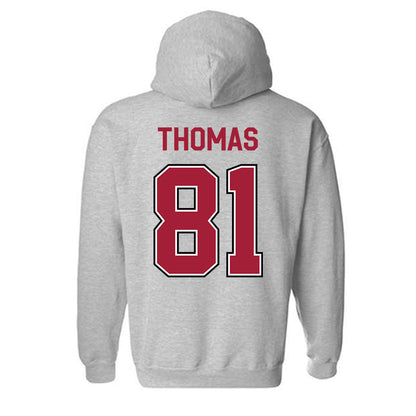 Arkansas - NCAA Football : Dai'Shaun Thomas - Classic Fashion Shersey Hooded Sweatshirt-1