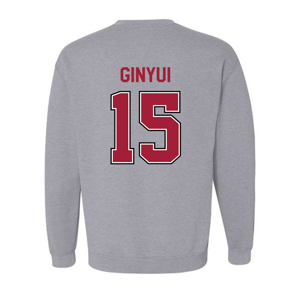 Arkansas - NCAA Football : Nsongbeh Ginyui - Classic Fashion Shersey Crewneck Sweatshirt-1