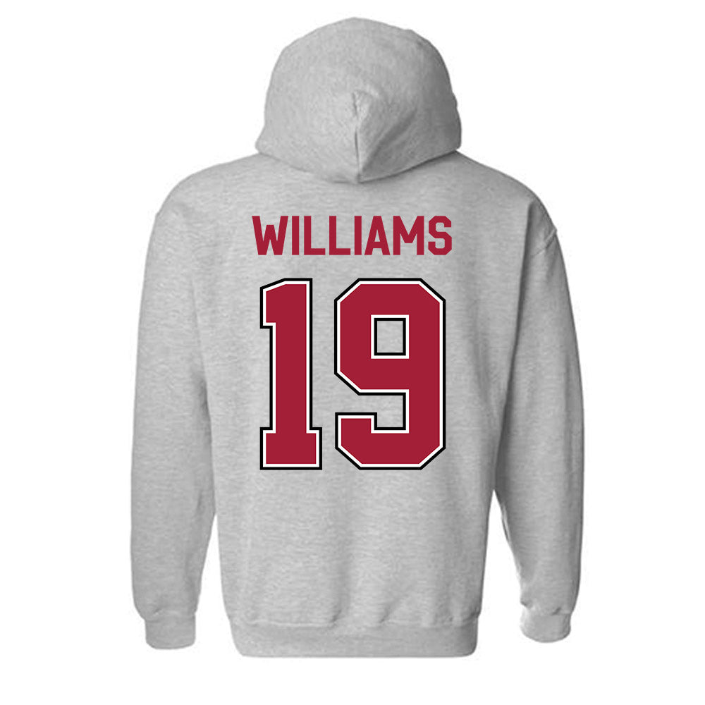 Arkansas - NCAA Football : Kyndrick Williams - Classic Fashion Shersey Hooded Sweatshirt-1