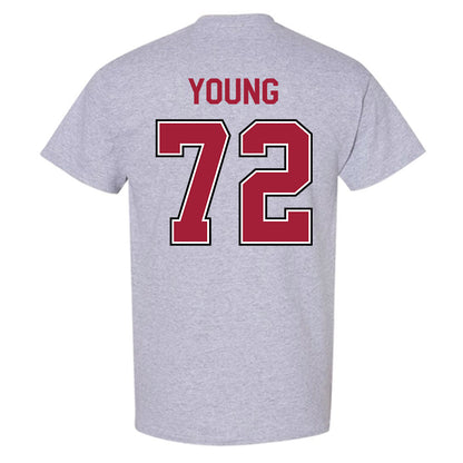 Arkansas - NCAA Football : Tucker Young - Classic Fashion Shersey T-Shirt-1