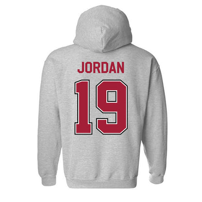 Arkansas - NCAA Football : Antonio Jordan - Classic Fashion Shersey Hooded Sweatshirt-1