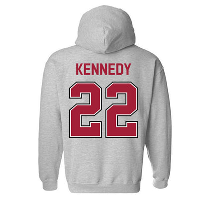Arkansas - NCAA Softball : Dakota Kennedy - Classic Fashion Shersey Hooded Sweatshirt-1