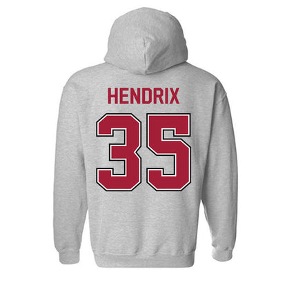 Arkansas - NCAA Football : Hutson Hendrix - Classic Fashion Shersey Hooded Sweatshirt-1