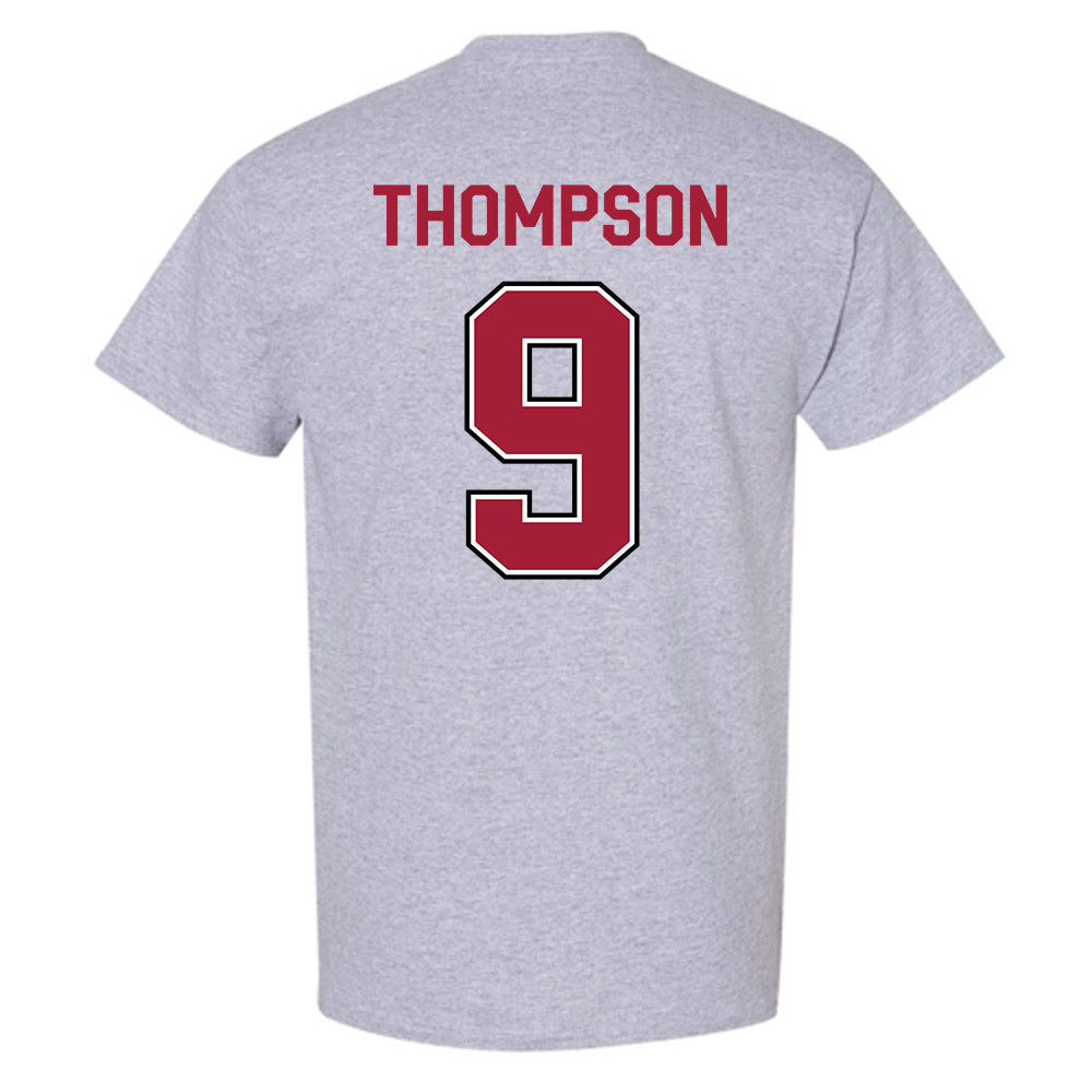 Arkansas - NCAA Men's Basketball : Davion Thompson - Classic Fashion Shersey T-Shirt-1