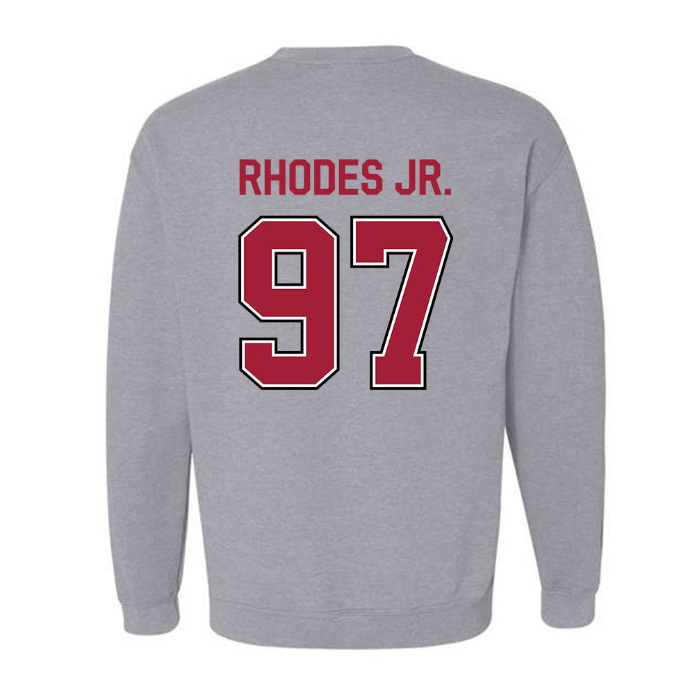 Arkansas - NCAA Football : Quincy Rhodes Jr. - Classic Fashion Shersey Crewneck Sweatshirt-1