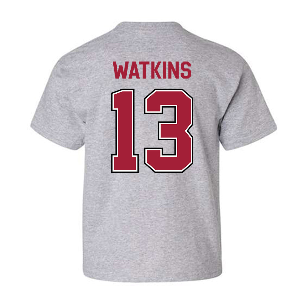 Arkansas - NCAA Football : Jelani Watkins - Classic Fashion Shersey Youth T-Shirt-1