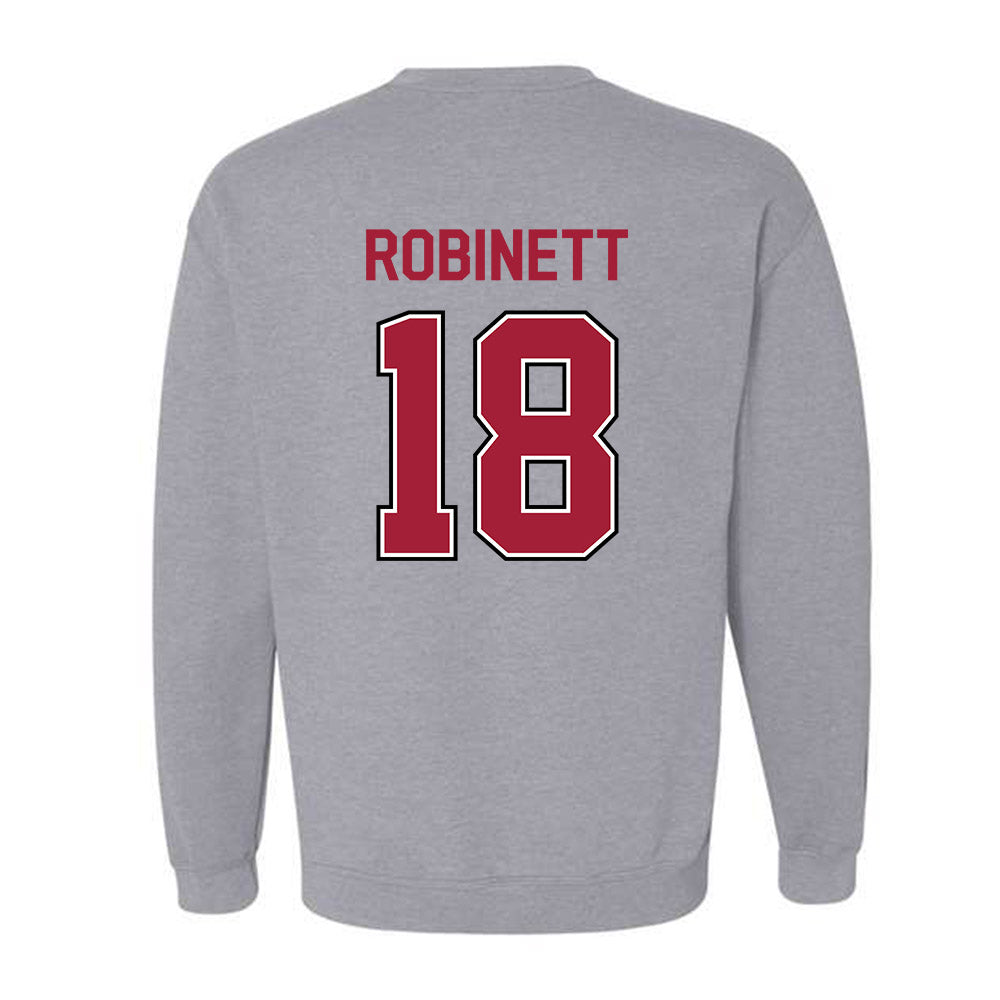 Arkansas - NCAA Baseball : Reese Robinett - Classic Fashion Shersey Crewneck Sweatshirt-1