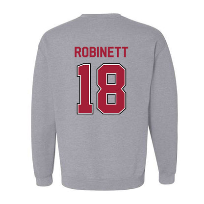Arkansas - NCAA Baseball : Reese Robinett - Classic Fashion Shersey Crewneck Sweatshirt-1