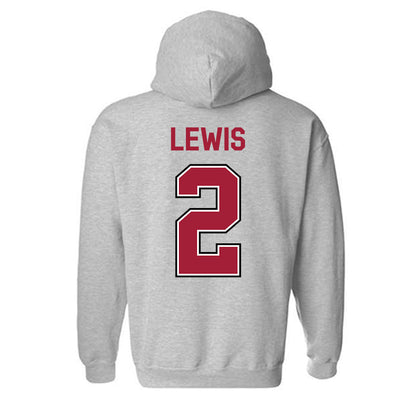 Arkansas - NCAA Football : Shelton Lewis - Classic Fashion Shersey Hooded Sweatshirt-1