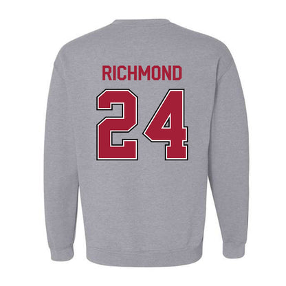Arkansas - NCAA Men's Basketball : Billy Richmond - Classic Fashion Shersey Crewneck Sweatshirt-1