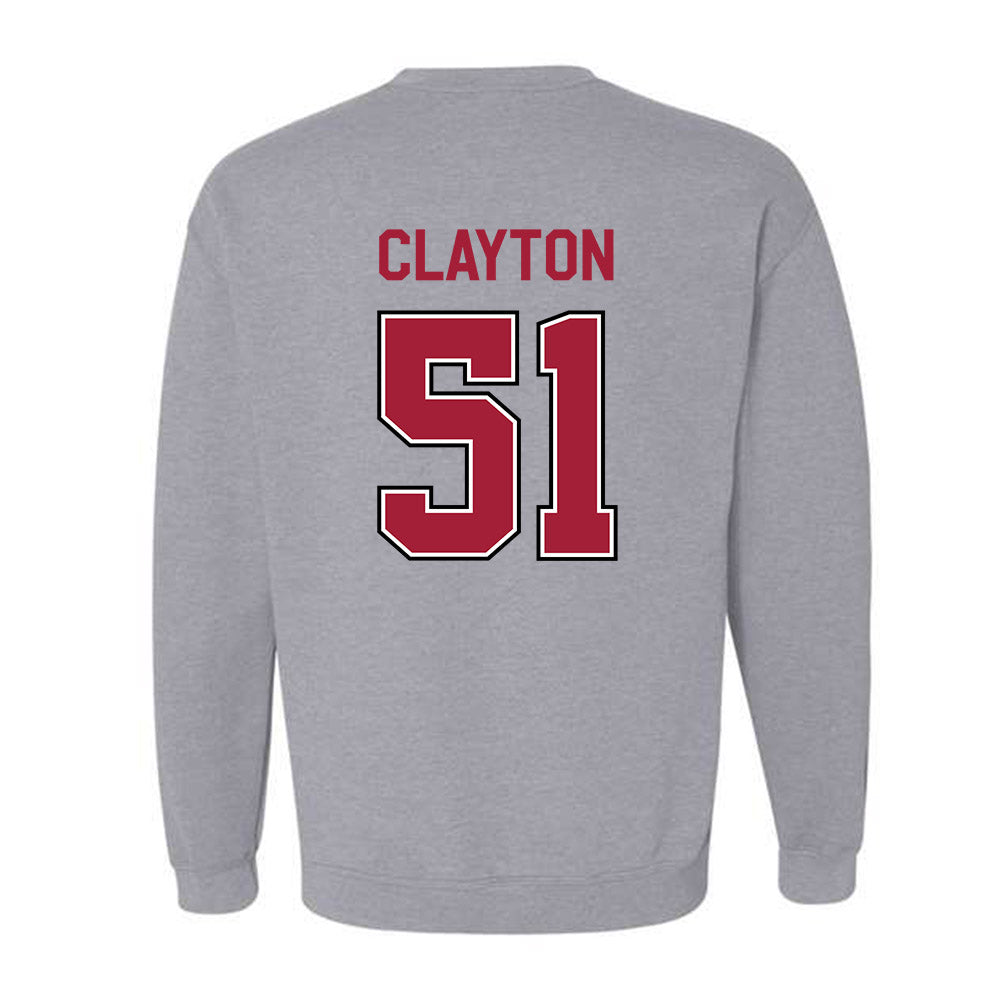 Arkansas - NCAA Football : Carey Clayton - Classic Fashion Shersey Crewneck Sweatshirt-1