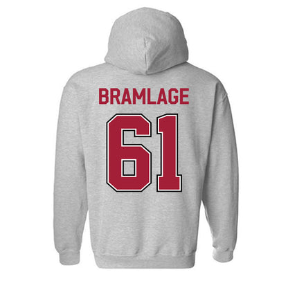 Arkansas - NCAA Football : Kaden Bramlage - Classic Fashion Shersey Hooded Sweatshirt-1