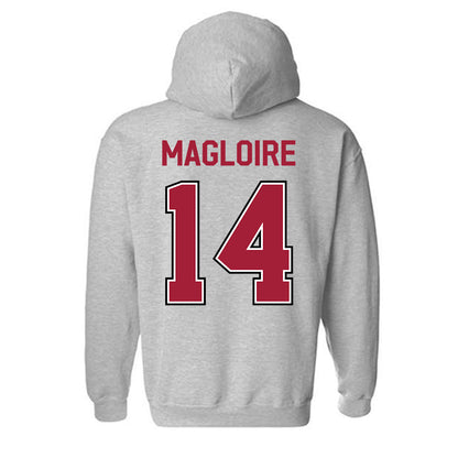 Arkansas - NCAA Football : Kyeaure Magloire - Classic Fashion Shersey Hooded Sweatshirt-1