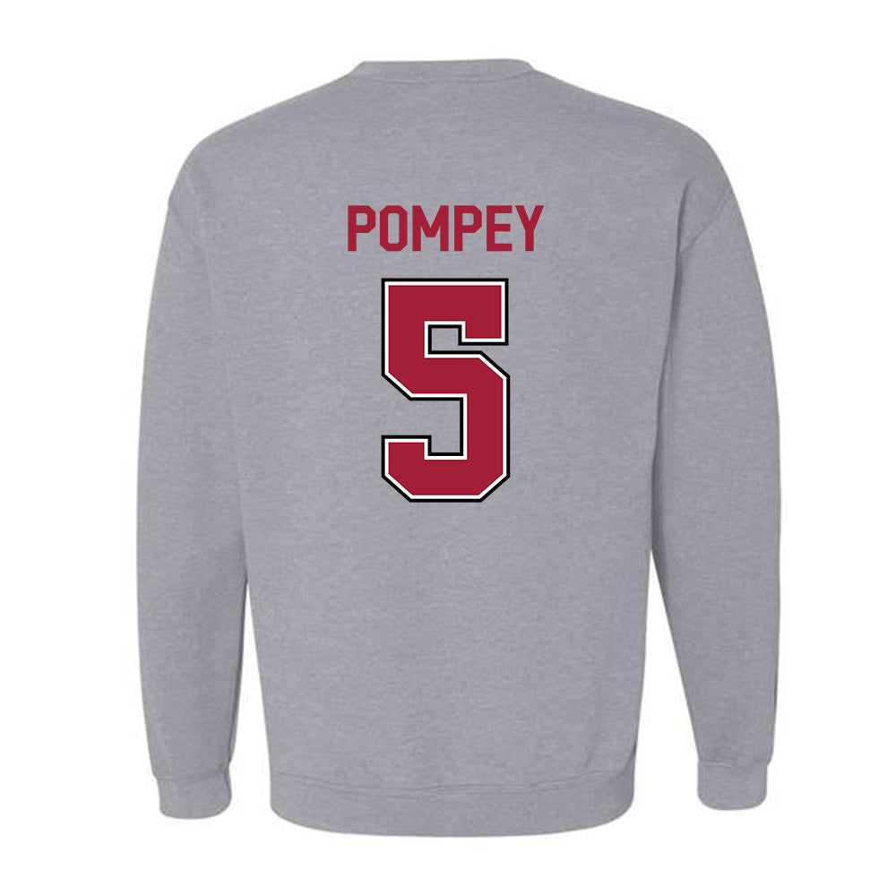 Arkansas - NCAA Baseball : TJ Pompey - Classic Fashion Shersey Crewneck Sweatshirt-1