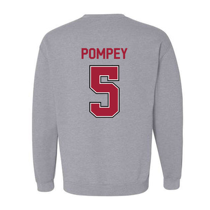 Arkansas - NCAA Baseball : TJ Pompey - Classic Fashion Shersey Crewneck Sweatshirt-1