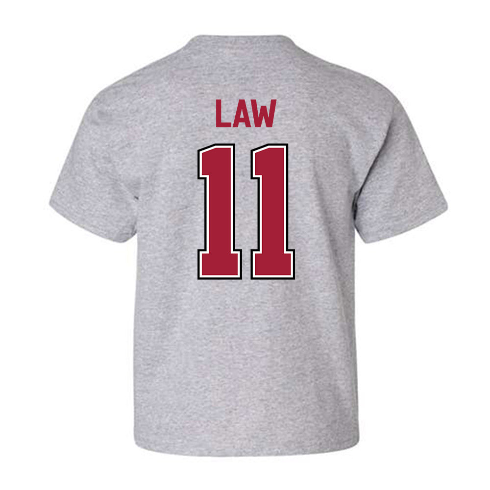Arkansas - NCAA Women's Volleyball : Elsie Law - Classic Fashion Shersey Youth T-Shirt-1