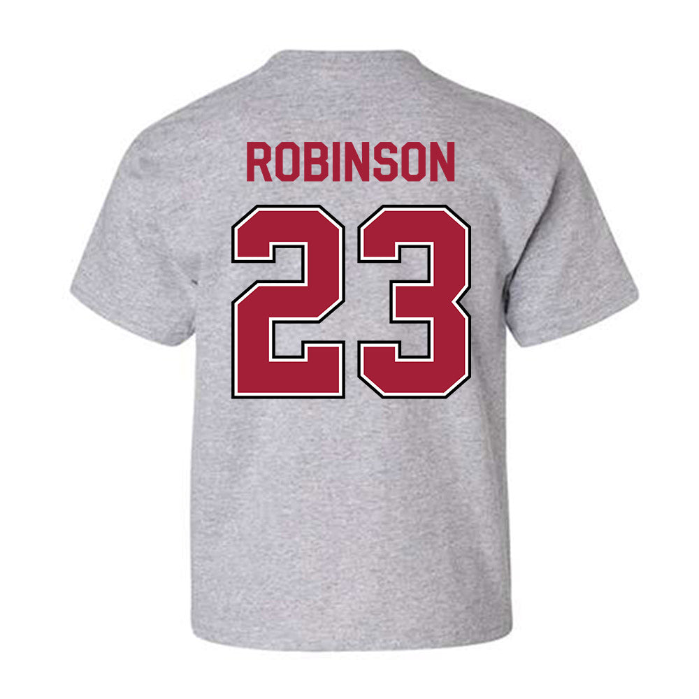Arkansas - NCAA Women's Basketball : Emily Robinson - Classic Fashion Shersey Youth T-Shirt-1