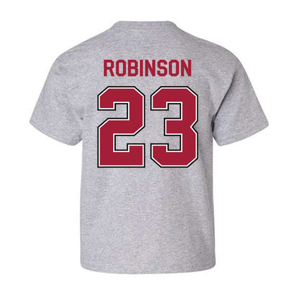 Arkansas - NCAA Women's Basketball : Emily Robinson - Classic Fashion Shersey Youth T-Shirt-1