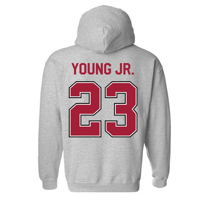 Arkansas - NCAA Football : Kevin Young Jr. - Classic Fashion Shersey Hooded Sweatshirt-1
