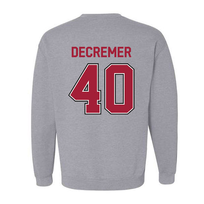Arkansas - NCAA Baseball : James DeCremer - Classic Fashion Shersey Crewneck Sweatshirt-1