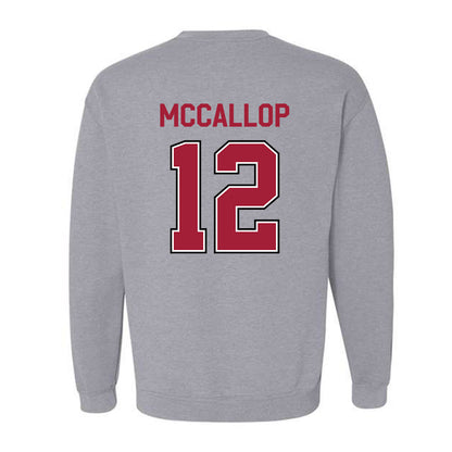 Arkansas - NCAA Women's Basketball : Grace McCallop - Classic Fashion Shersey Crewneck Sweatshirt-1