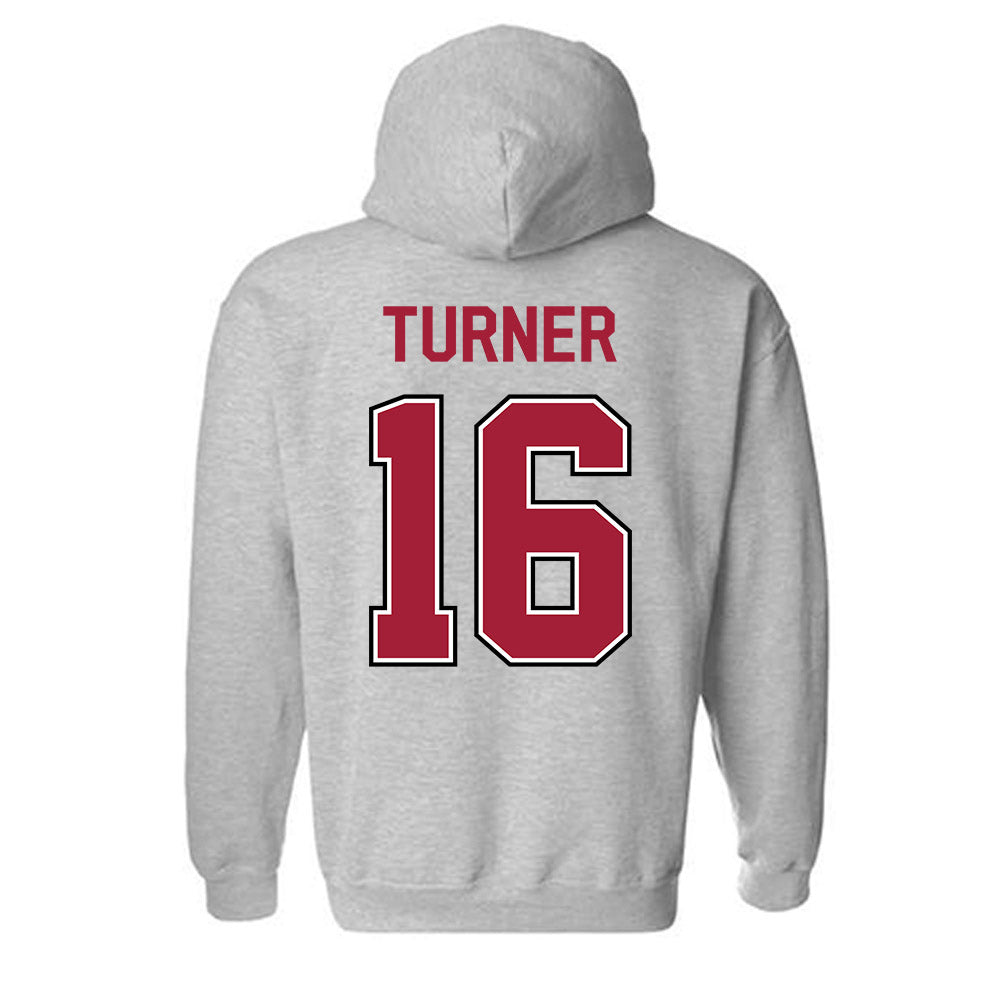 Arkansas - NCAA Baseball : Christian Turner - Classic Fashion Shersey Hooded Sweatshirt-1