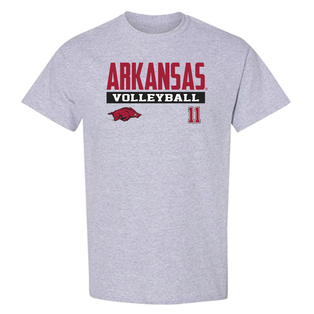 Arkansas - NCAA Women's Volleyball : Elsie Law - Classic Fashion Shersey T-Shirt-0