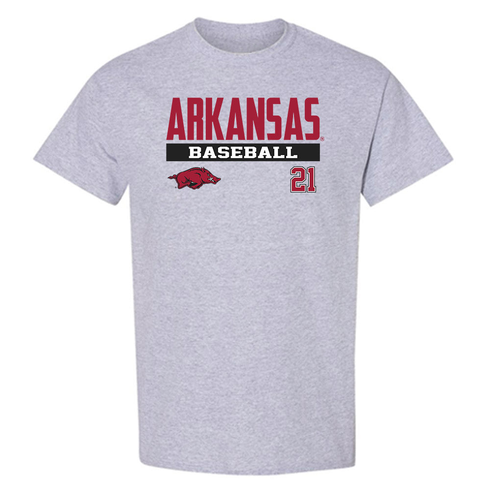 Arkansas - NCAA Baseball : Brenton Clark - Classic Fashion Shersey T-Shirt-0