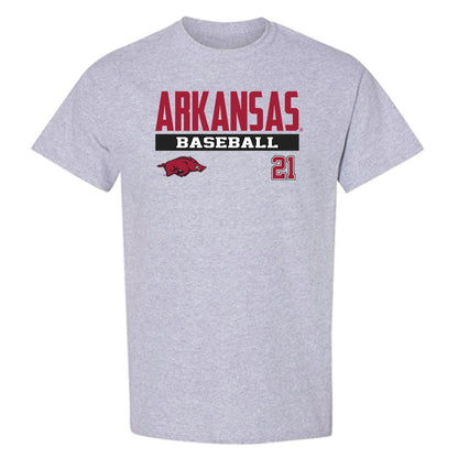 Arkansas - NCAA Baseball : Brenton Clark - Classic Fashion Shersey T-Shirt-0