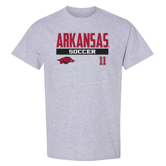 Arkansas - NCAA Women's Soccer : Aniyah Nurse-Whyte - Classic Fashion Shersey T-Shirt-0