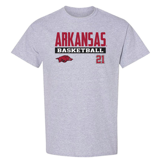 Arkansas - NCAA Men's Basketball : Dajuan Wagner - Classic Fashion Shersey T-Shirt-0