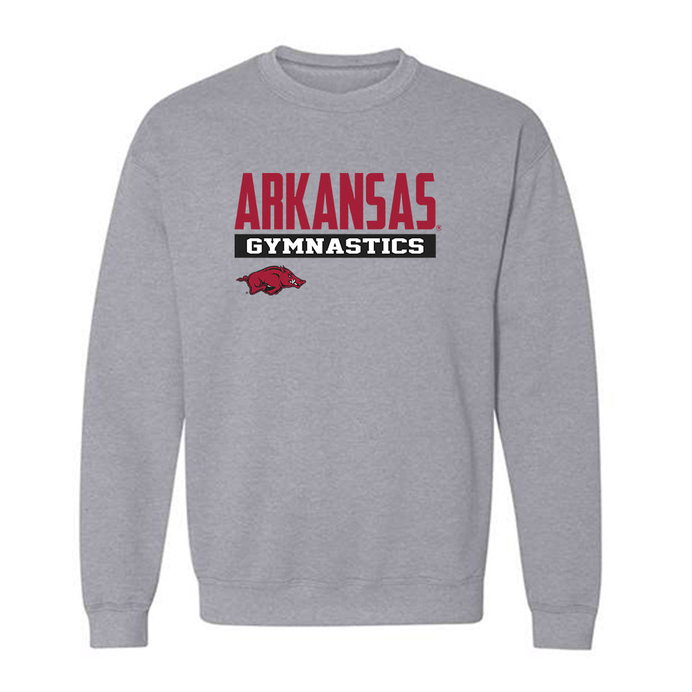 Arkansas - NCAA Women's Gymnastics : Hailey Klein - Classic Fashion Shersey Crewneck Sweatshirt-0