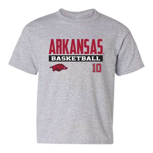 Arkansas - NCAA Women's Basketball : Taleyah Jones - Classic Fashion Shersey Youth T-Shirt-0