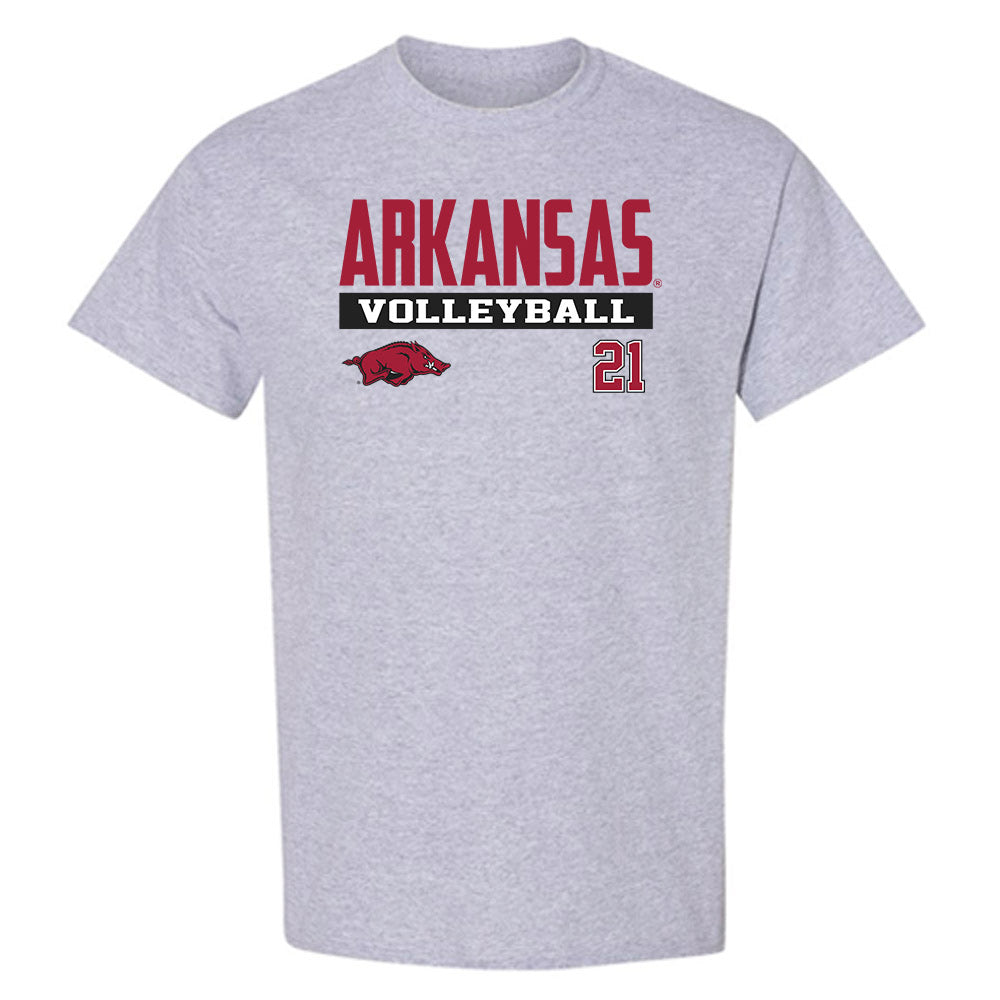 Arkansas - NCAA Women's Volleyball : Parker Duncan - Classic Fashion Shersey T-Shirt-0