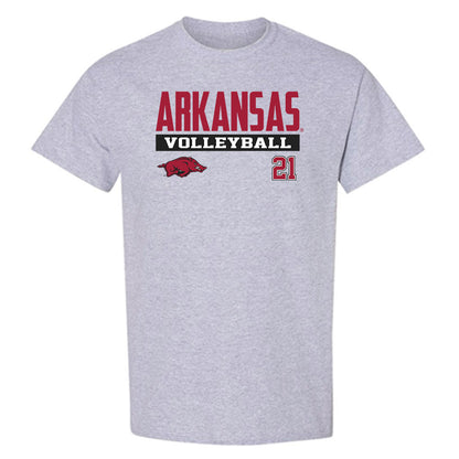 Arkansas - NCAA Women's Volleyball : Parker Duncan - Classic Fashion Shersey T-Shirt-0