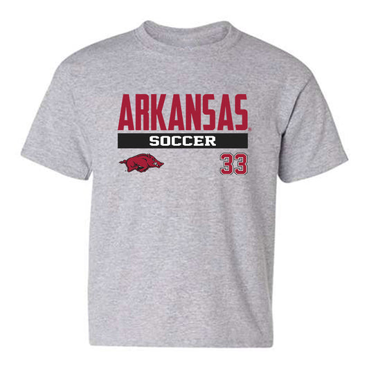 Arkansas - NCAA Women's Soccer : Madden McDonald - Classic Fashion Shersey Youth T-Shirt-0