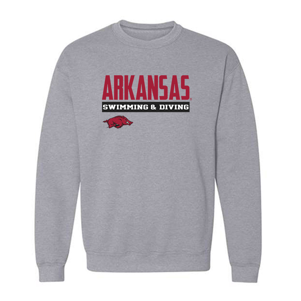 Arkansas - NCAA Women's Swimming & Diving : Bryze Sanchez - Classic Fashion Shersey Crewneck Sweatshirt-0