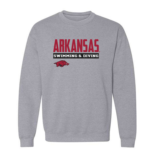 Arkansas - NCAA Women's Swimming & Diving : Bryze Sanchez - Classic Fashion Shersey Crewneck Sweatshirt-0