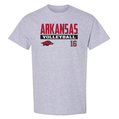 Arkansas - NCAA Women's Volleyball : Layla Smith - Classic Fashion Shersey T-Shirt-0